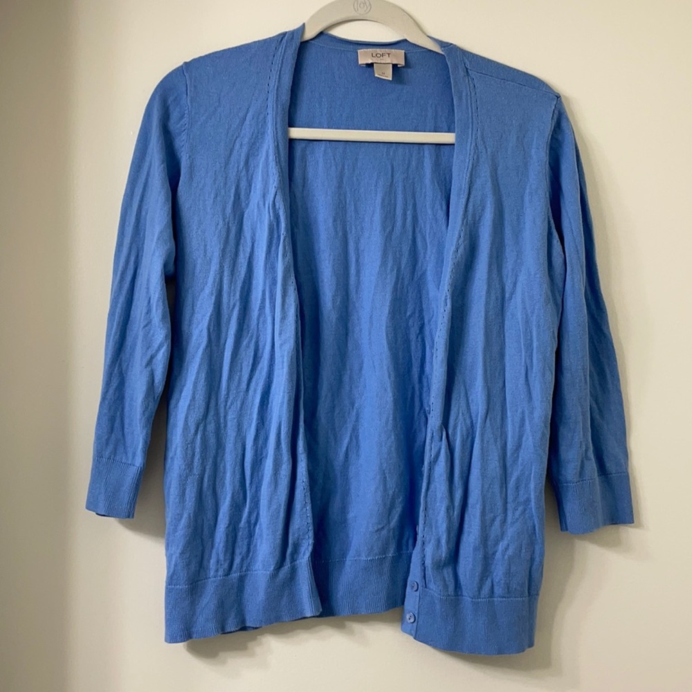 Loft cardigan size medium